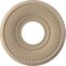 Ekena Millwork Berkshire PVC Medallion (Canopies up to 4 1/2"), 10"OD x 3 1/2"ID x 3/4"P, Satin Smokey Beige CMP10BEGBE - alternate 1